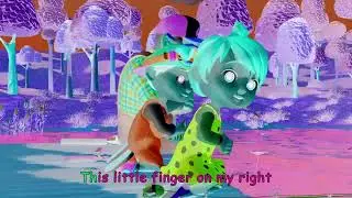 Right Hand Little Finger Bites a Cute Fish 😆🐟 Cocomelon Video Gamavision Effects 