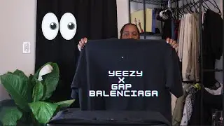 Yeezy Gap Balenciaga 3/4 T-Shirt Review And Size Comparison