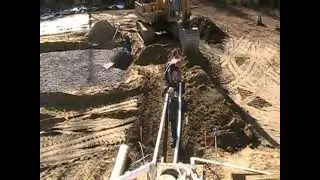 ROSE Cottage Project - Zero Net Energy Home - Video#18 - More Septic System Construction