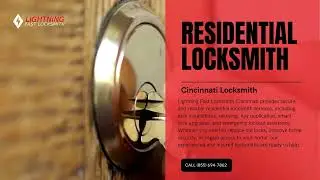 Residential Locksmith Cincinnati |