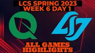 FLY vs CLG| LCS Highlights Week 6 Day 1 | LCS Spring 2023 | Highlights by Pro Esports Highlights