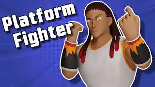 My Platform Fighter's First Character! - Devlog