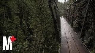 What it feels like to walk the Capilano Suspension Bridge and Cliffwalk
