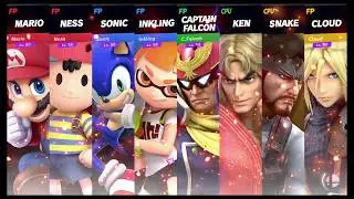 Super Smash Bros Ultimate Amiibo Fights   Request #2128 SNES era stage morph #1