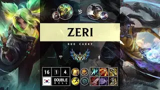 Zeri ADC vs Nilah - KR Challenger Patch 14.13