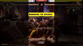 sonicfox cyrax🔥#mk1#shorts