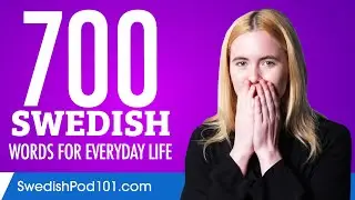 700 Swedish Words for Everyday Life - Basic Vocabulary #35