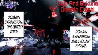 [AUT] Gojo And Sukuna Domain Clash