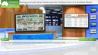 Boxing promoter Brian Amatruda lists holiday home in St Andrews Beach