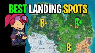 Grading the BEST Landing Spots for Winning Part 2 | Fortnite Season 10