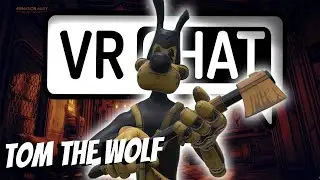 Tom The Wolf Hates Being Called Boris VRCHAT! ft. AftonVA (Funny Voice Trolling Moments)