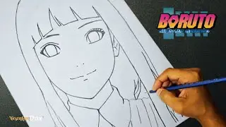 DRAWING - Hinata Hyuga (Boruto: Naruto Next Generation)
