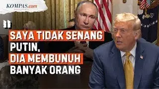 Momen Trump Kesal! Sebut Putin Tidak Manusiawi dan Bunuh Banyak Orang Saat Perang Rusia Ukraina