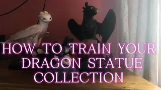 My Statue collection! How to train your dragon Statues! #howtotrainyourdragon #sideshow #status #fyp