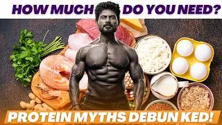 Protein Myths Busted! 💥 How Much Do You Really Need? 🤔 || VENKAT FITNESS TRAINER