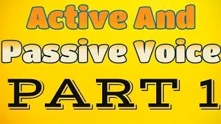 Active and Passive Voice Trick | Active Voice and Passive Voice in English Grammar #passivevoice