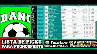 ✅ Predicciones para Pronosports | Picks para Partidos de Local y Visitante - 11/09/2020