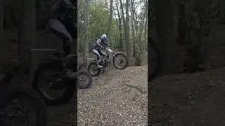 Trials bike riding! Poles wood practice! #sherco #trials #dirtbike #offroadbike #trialbike #s3
