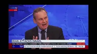 James Marlow on GB News discussing Iran and Israel @jamesmarlow7891 in April 2024