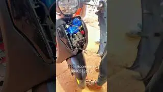 Air horn fitted for access 125😳 #trend #trending #shortsfeed #carmodificationinindia #shortsfeed