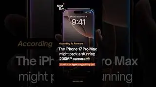 iPhone 17 Pro Max 200MP Camera?! Massive Upgrade Rumors Explained! 📸 #iphone17 #iphone #trending