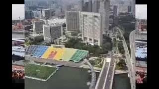 AN AMAZING FLOATING FOOTBALL STADIUM