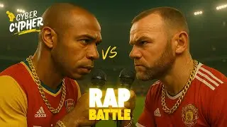 Thierry Henry vs Wayne Rooney Rap Battle | Arsenal vs Manchester United