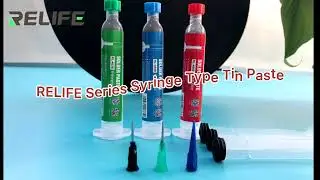 RELIFE solder paste which matchs needle + putter