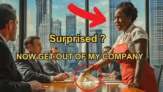 They Mocked the Black Cleaning Lady… Until She Fired the Boss! Don’t Miss What Happens NEXT!