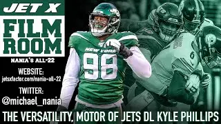 New York Jets EDGE Kyle Phillips Highlights | Nania's All-22