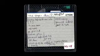 Radiohead - Poison (Exit Music demo Minidisc MC111)