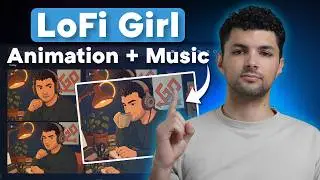 Turn Yourself into LoFi Girl (AI Animation + AI Song)