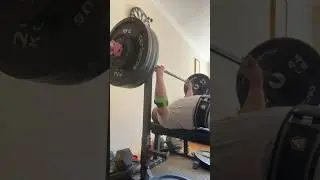 🔺Road to 500lbs (226kg) - 150kg current PB #fitness #completefitness  no#homegym #homefitness