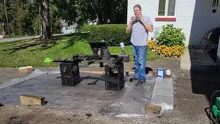 towable backhoe trencher restoration part 5