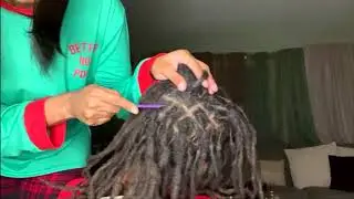 Hair play ASMR | Scalp Scratching