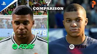 EASPORTS: A Comparison of FC 25 on PS5 and FIFA 19 (Gameplay, Graphics, Player Animation, and more!)