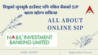 Nabil Invest SIP Account Open | Full Step-by-Step Tutorial (Nepali)