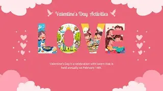 Valentine's Day Activities | Learn English | Learn vocabulary