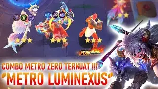 METRO LUMINEXUS COMMANDER POPOL !!! AUTO CUAN ! COMBO PUSH RANK TERKUAT DI MAGIC CHESS GOGO