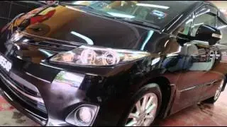Azfa Auto Spa : Toyota Estima detailing + Polish & Waxing