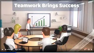 'Teamwork Brings Success' | Animated short film | All in One
