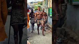 AFRICAN WARRIOR Walks in Public &mdash; You Won&rsquo;t Believe How People React ⚔️🛡️