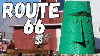 Route 66 - Discovering the Quirky Stops With Big Mike like Giganticus Headicus