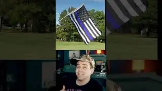 The Blue Lives Matter flag is nothing more than a gang sign. #cops