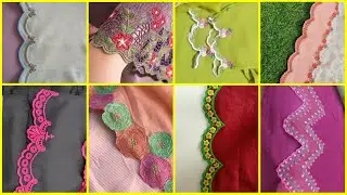 Latest cutwork hand embroidery borders for dupatta/ sleeves / shirts / kurti / kameez designing