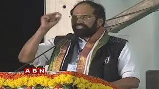 Uttam Kumar Reddy speech at Congress Praja Chaitanya Yatra | Palakurthy