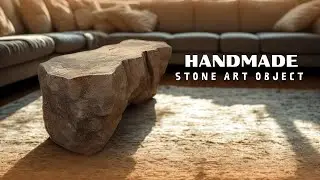 Original Handcrafted Rock-Style Art - One-of-a-kind Sculpture | CC English