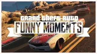 GTA5 Online Funny Moments - THE MOST INTENSE RACE EVER