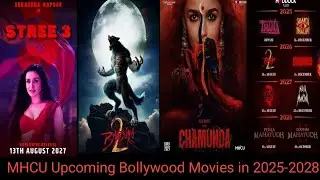 Maddock Horror Comedy Universe || MHCU Upcoming Bollywood Movies in 2025 ||