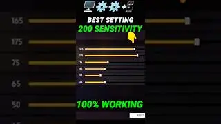 OB49 UPDATE SECRET HEADSHOT SENSI 🤯 | YOU DON'T BELIEVE IN THIS SENS | #shorts #viral #freefire